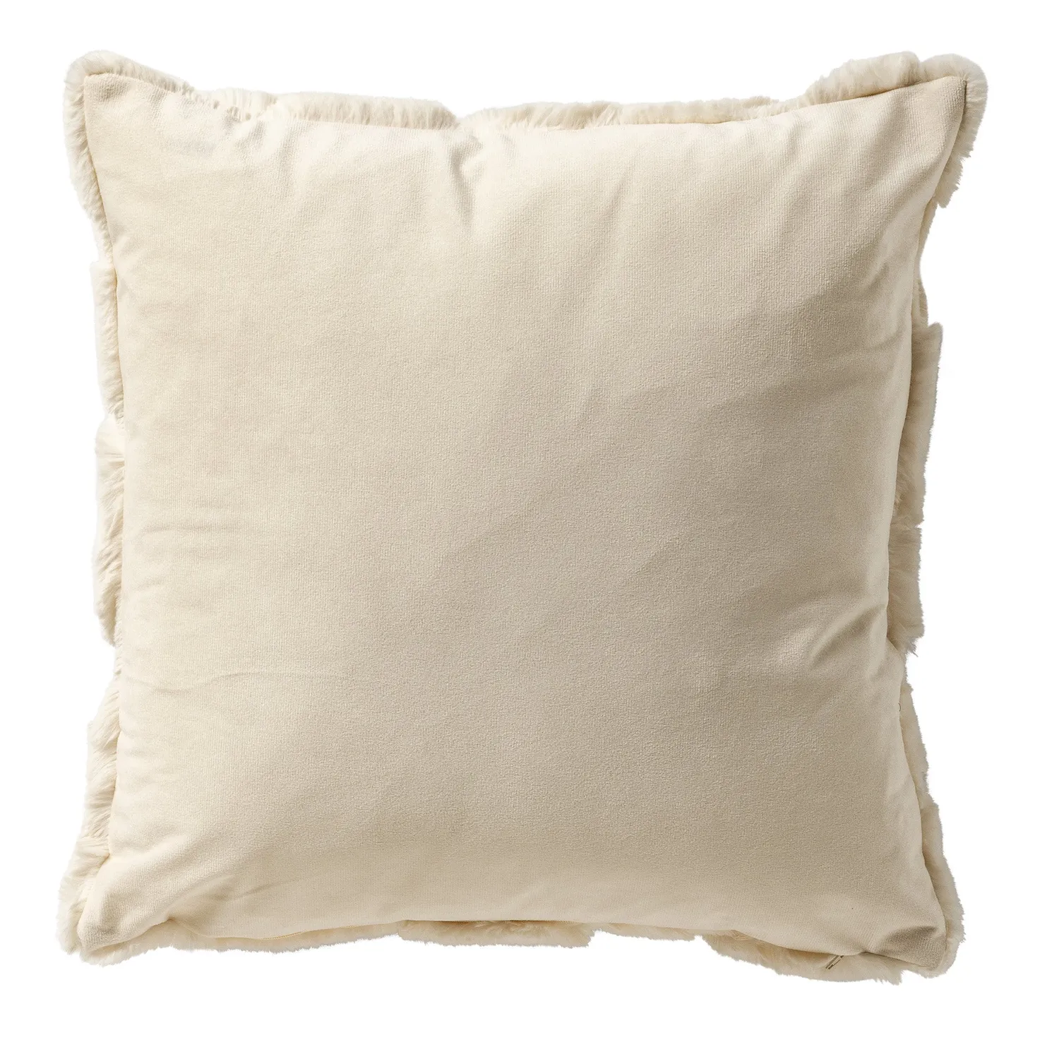 Dutch Decor Pom sierkussen 45x45 Cannoli Cream