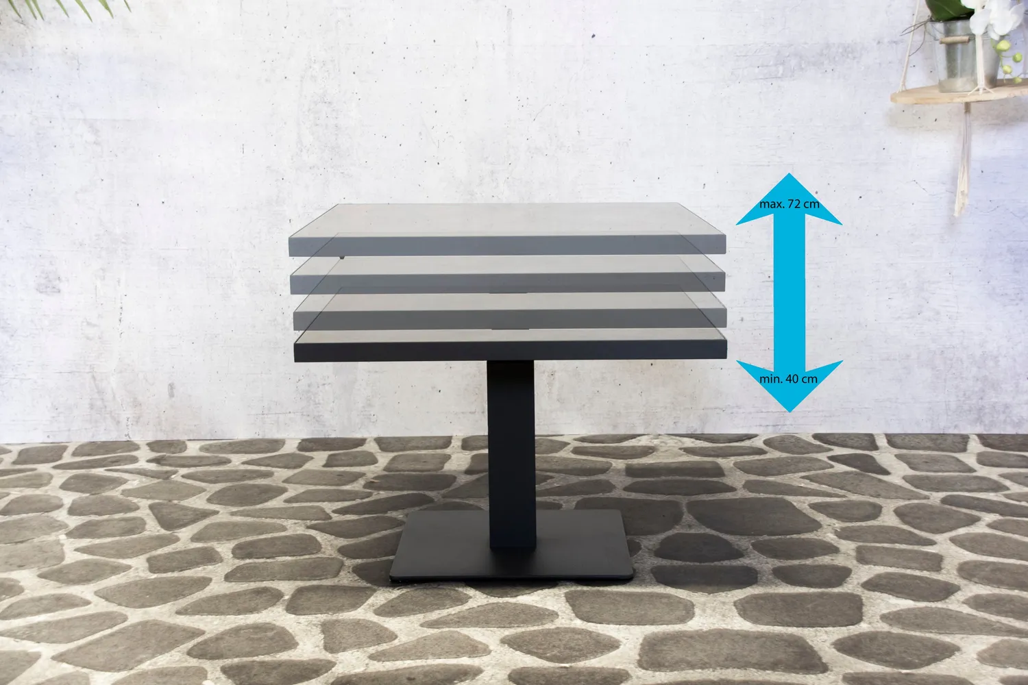 Lifestyle Ohio Loungetafel Lift Table Verstelbaar