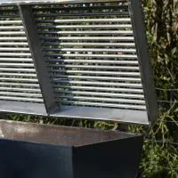 Jaap de Vries Mammoet BBQ Medi barbecue RVS 92,5 cm