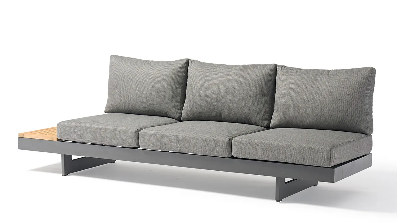 ACAMP Molise loungeset 4-delig aluminium acacia