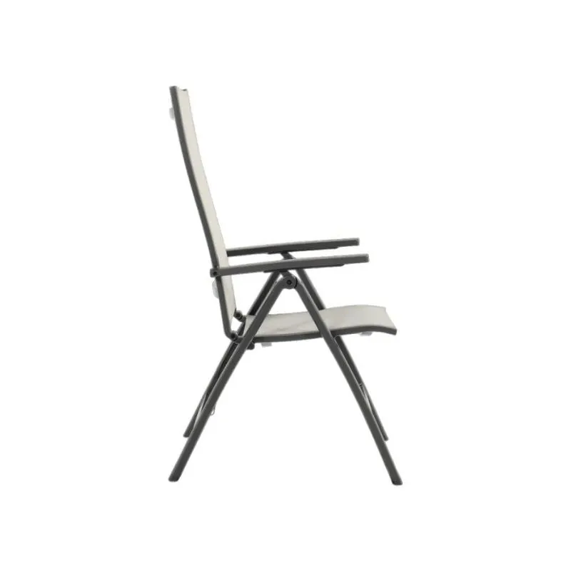 Hartman Troy standenstoel beige aluminium verstelbaar