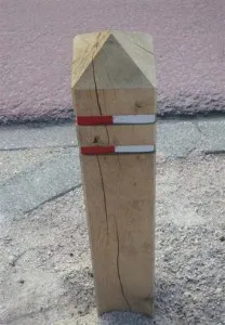 Jaap de Vries Producties Innsbruck antiparkeerpaal 14x14x150