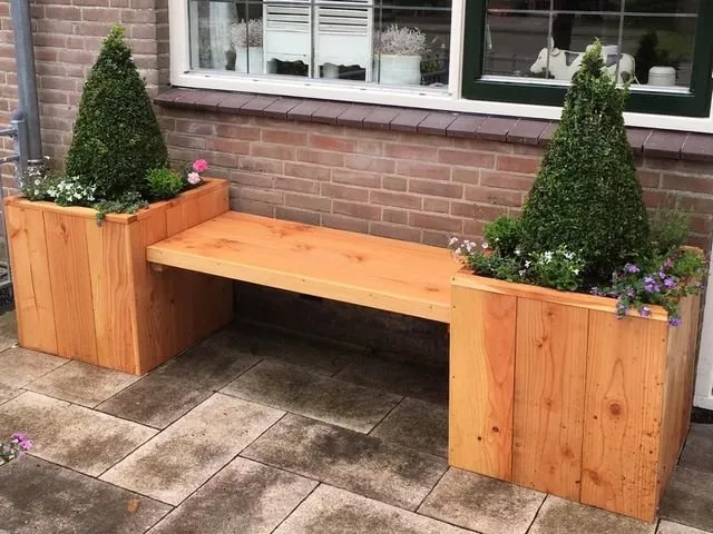 Jaap de Vries Producties Openbare Ruimte plantenbak hout maatwerk