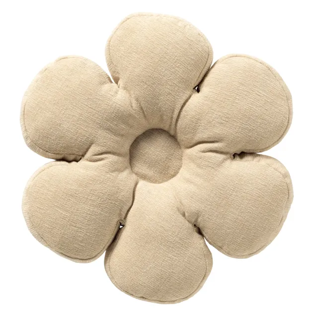 Dutch Decor Bloom SK sierkussen 43x43 cm parchment