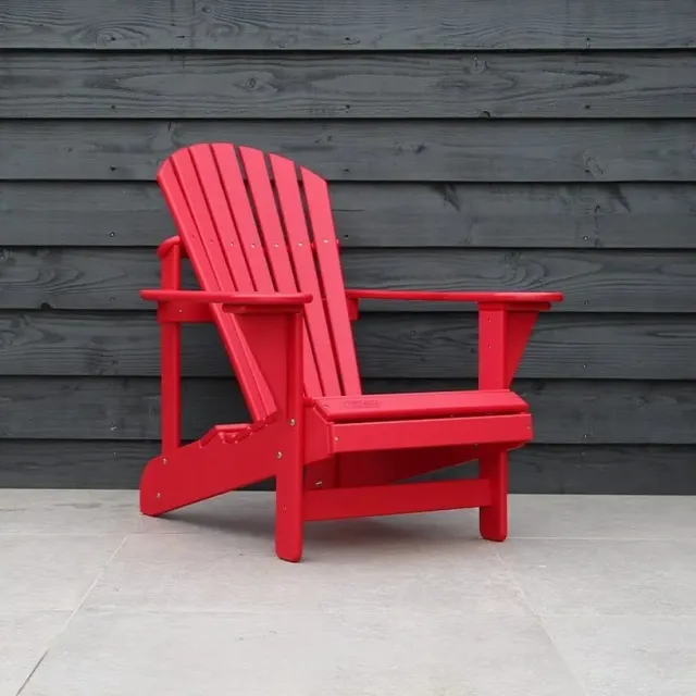 Comfychair Original Loungestoel Rood onderhoudsarm