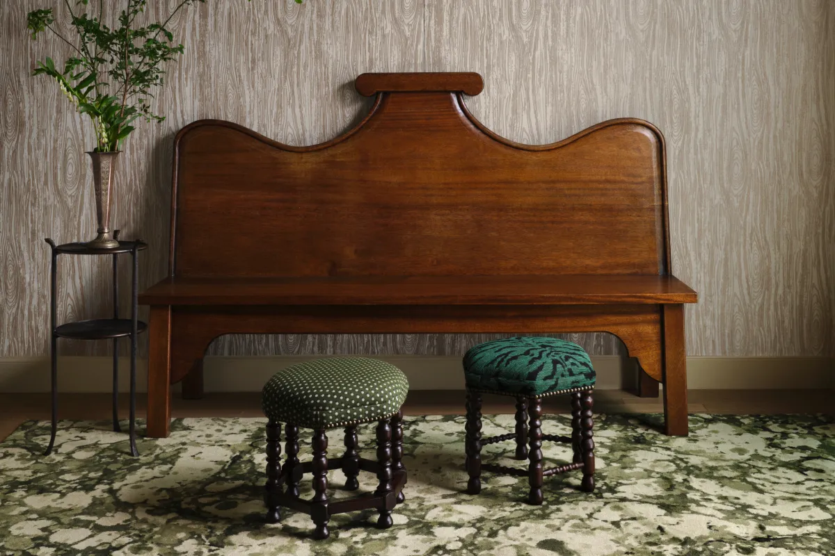 Sutherland Furniture Wild Bengal buitenkussen tijgerprint waterafstotend