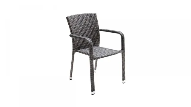 ACAMP Carlos Stapelstoel FlexMesh Aluminium
