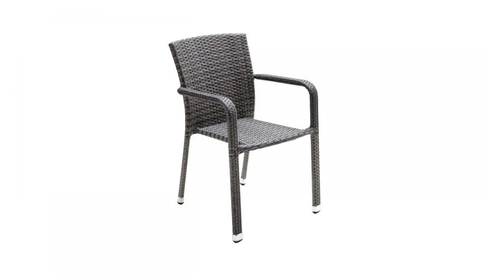 ACAMP Carlos Stapelstoel FlexMesh Aluminium