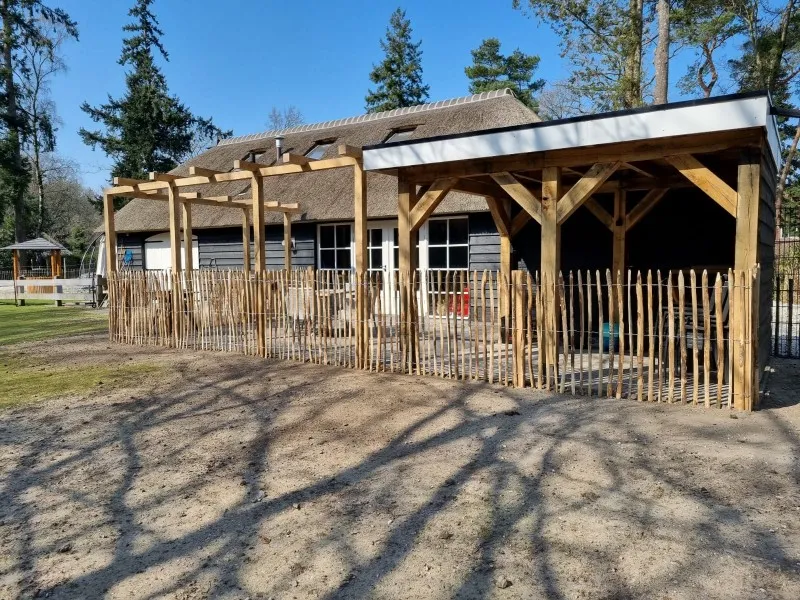 Jaap de Vries Salland pergola eikenhout maatwerk