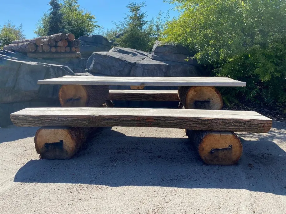 Jaap de Vries Producties San Diego 300 picknicktafel eiken 6-8 pers