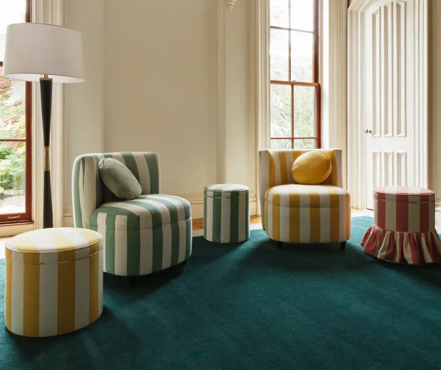 Sutherland Furniture Go To Stripe buitenstof gestreept