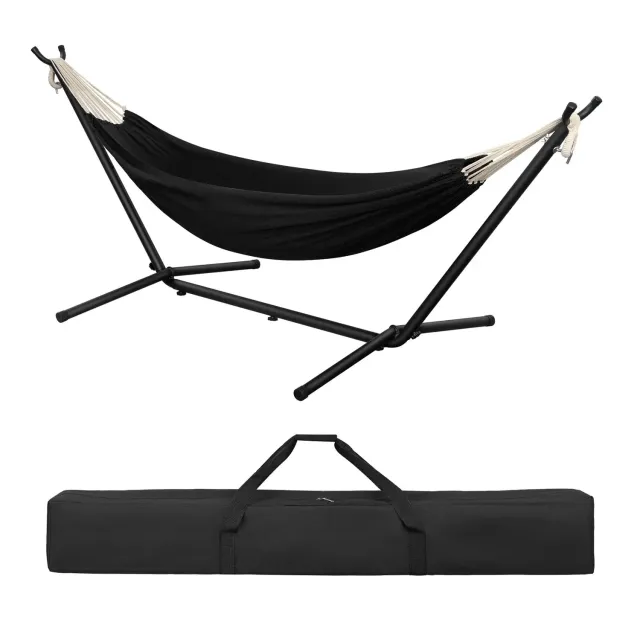OutdoorMatch Hangmat met Standaard Antraciet 250 kg