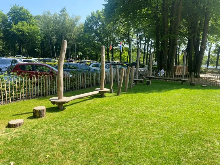 Jaap de Vries Producties Klauterpad speeltoestel hout combinatie