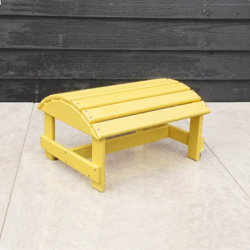 Comfychair Pastel Voetenbankje Pastel Geel weerbestendig