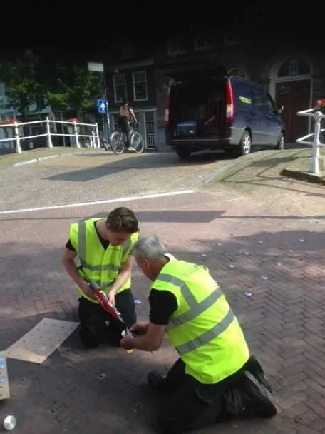 Groundlevel Samson montage wegdeknagels marktankers service